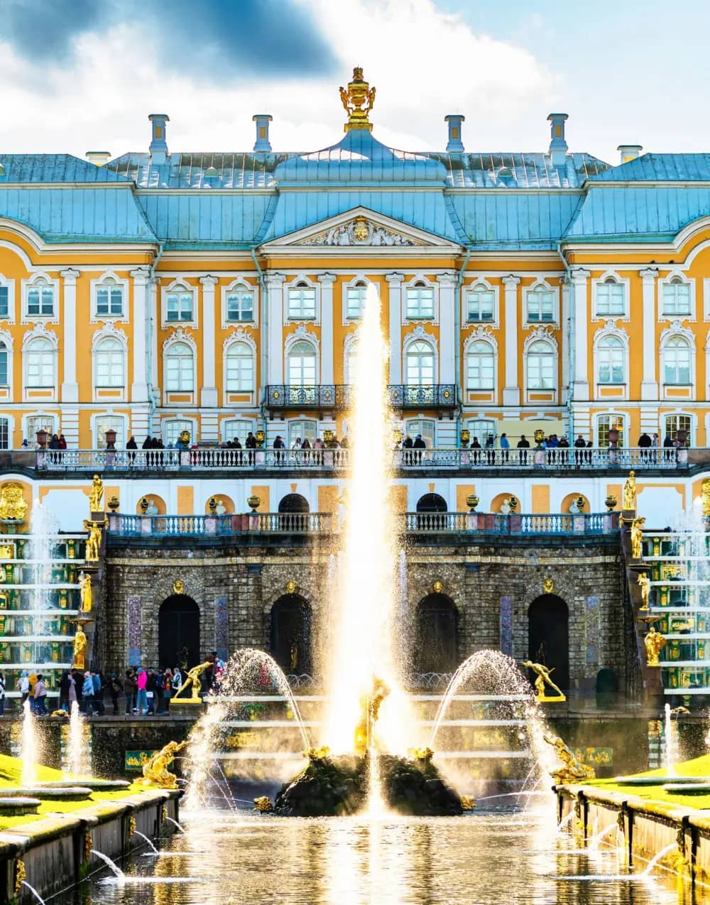 Фотография экскурсии Великолепный Петергоф: Большой дворец, Малый дворец, парк, фонтаны 1