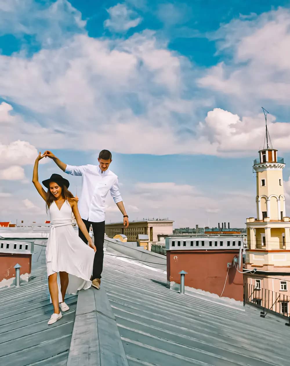 Фотография экскурсии Крыши + дворы + красивые парадные доходных домов в мини-группе 1