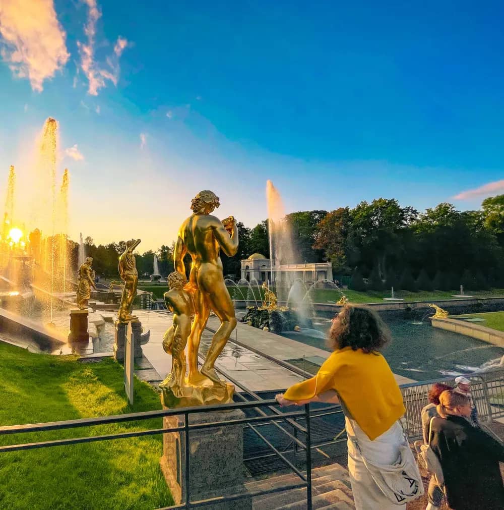 Фотография экскурсии Путешествие к фонтанам Петергофа 1